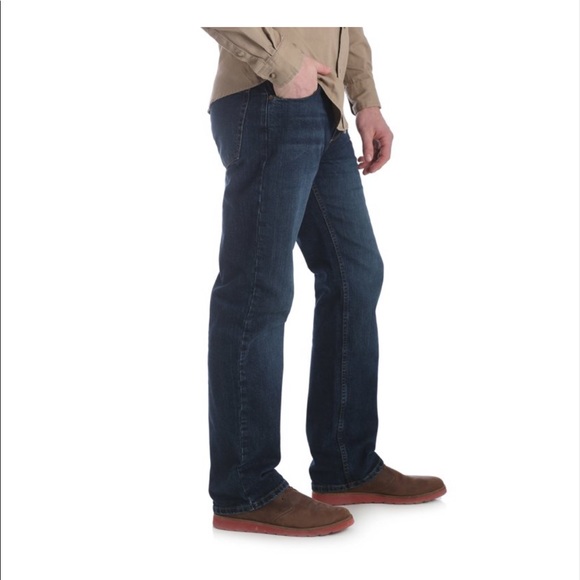 Wrangler Big Men's Five Star Straight Fit Flex Jeans Metro Wash 36 - Picture 2 of 16